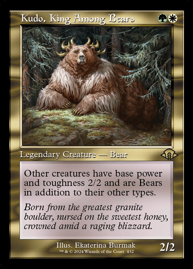 Kudo, King Among Bears, Modern Horizons 3 · 0432