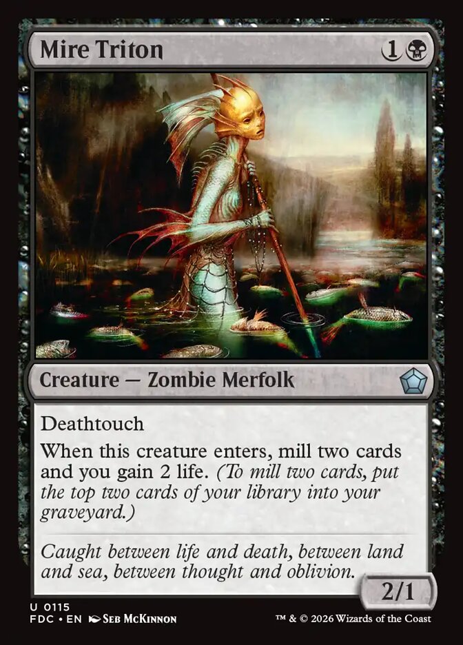 Mire Triton, Foundations Commander · 0115