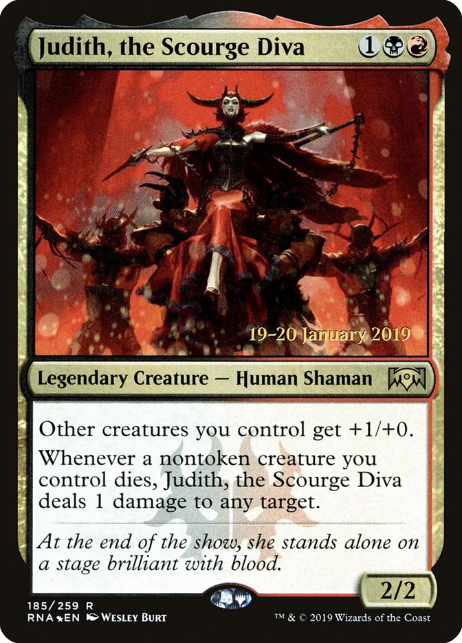 Judith, the Scourge Diva, Ravnica Allegiance Promos · 185/259