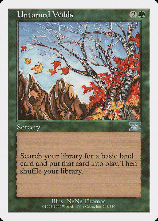 Untamed Wilds, Classic Sixth Edition · 263/350