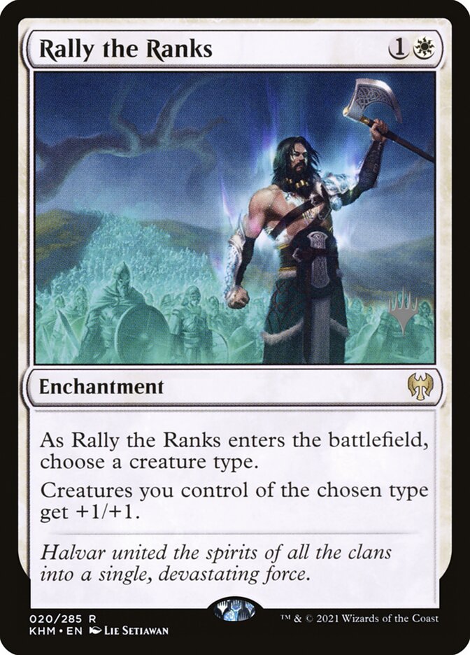 Rally the Ranks, Kaldheim Promos · 020/285
