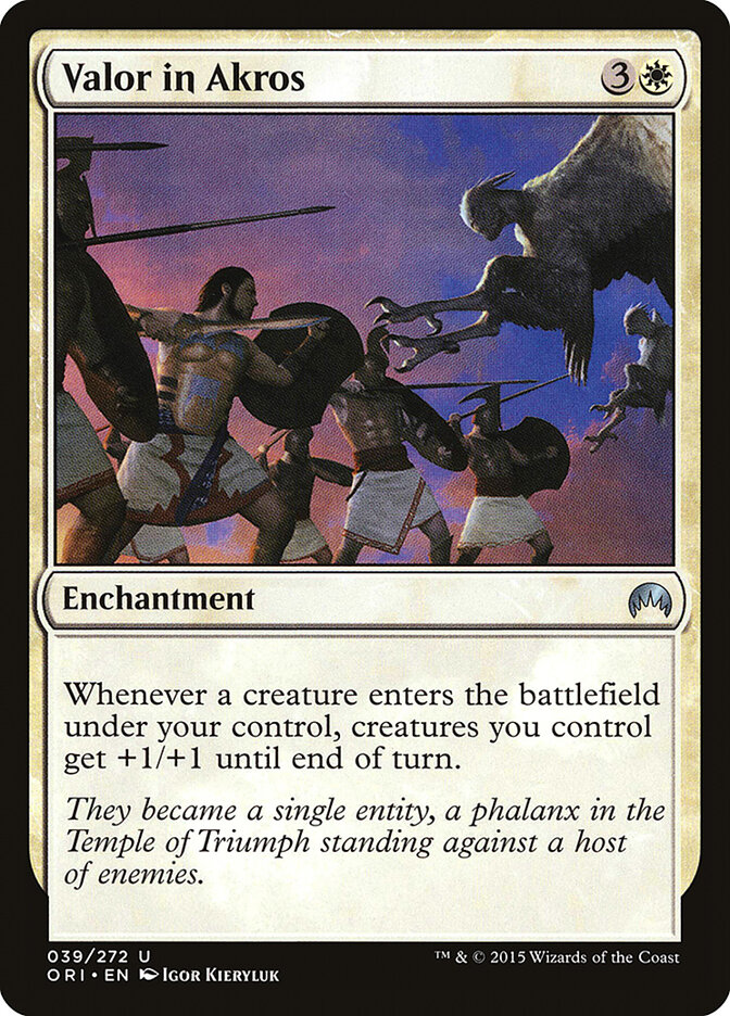 Valor in Akros, Magic Origins · 039/272