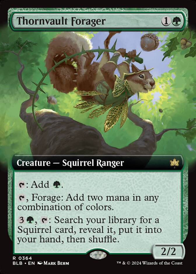 Thornvault Forager, Bloomburrow · 0364