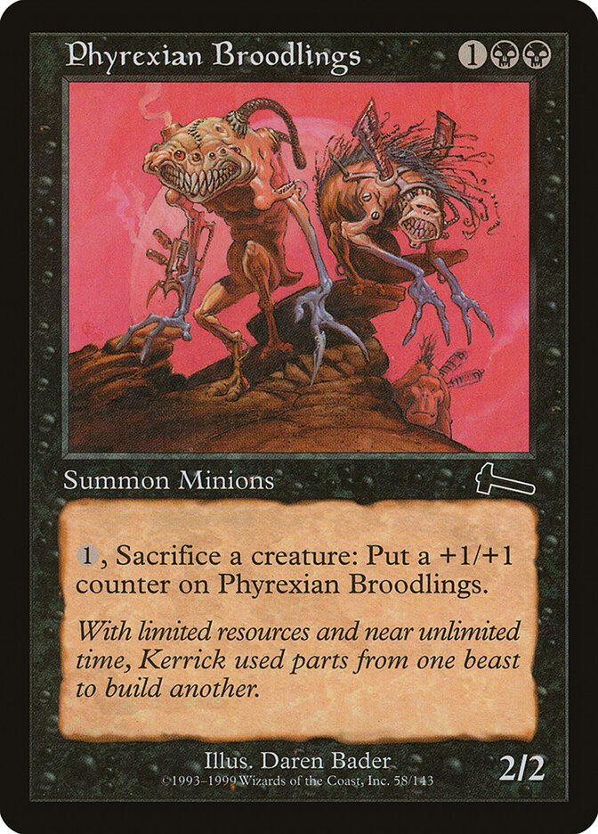 Phyrexian Broodlings, Urza's Legacy · 58/143