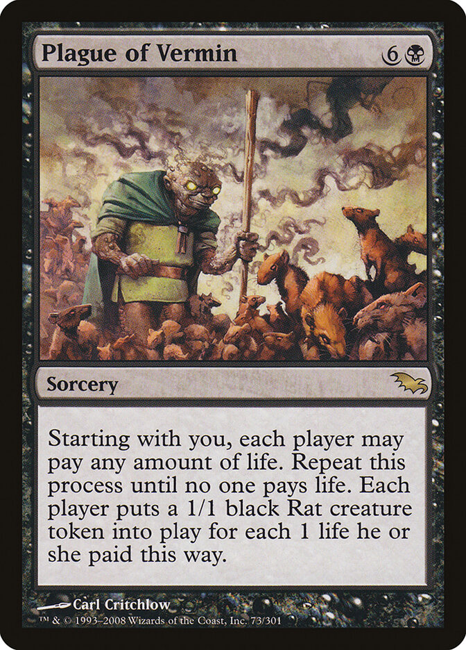 Plague of Vermin, Shadowmoor · 73/301