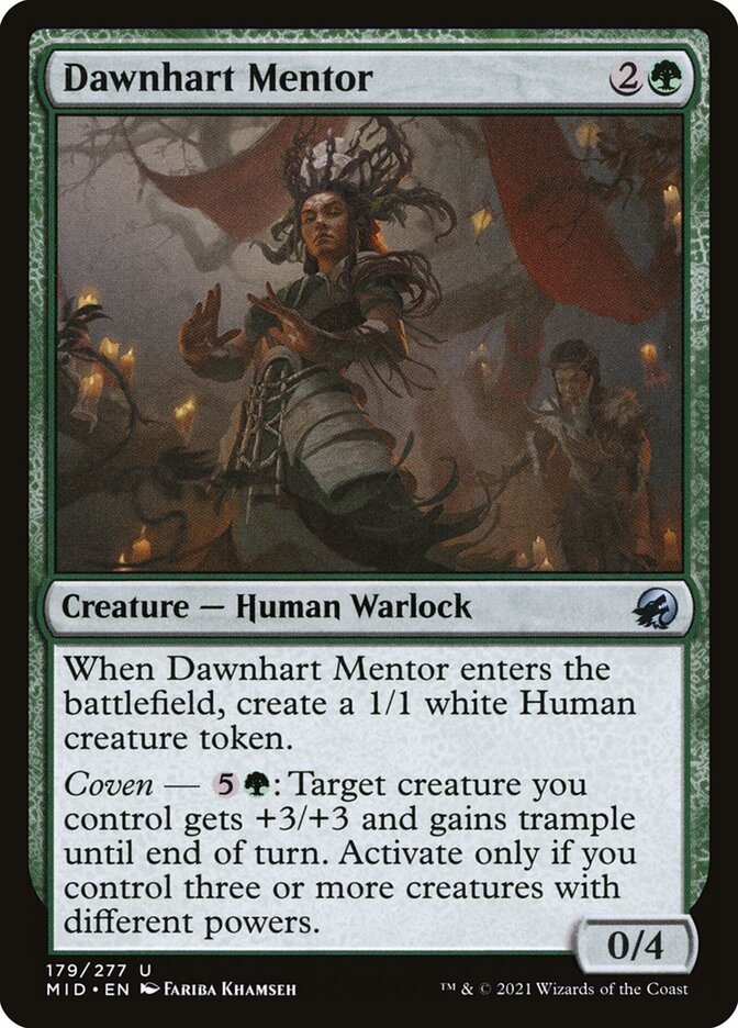 Dawnhart Mentor, Innistrad: Midnight Hunt · 179/277