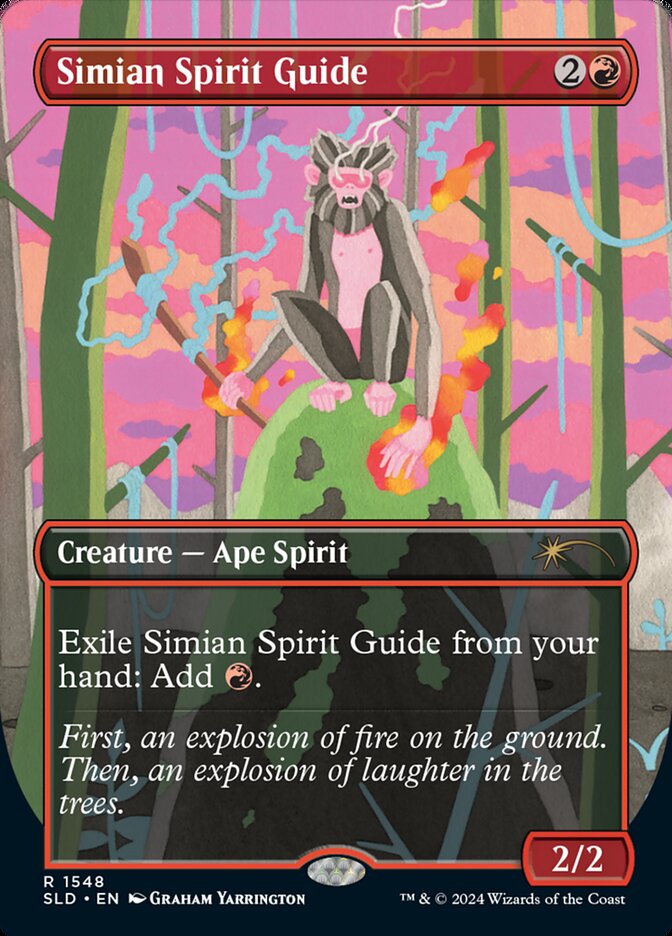 Simian Spirit Guide, Secret Lair Drop · 1548