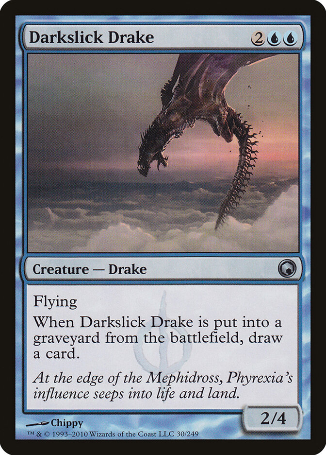 Darkslick Drake, Scars of Mirrodin · 30/249
