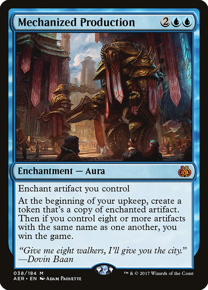 Mechanized Production, Aether Revolt · 038/184