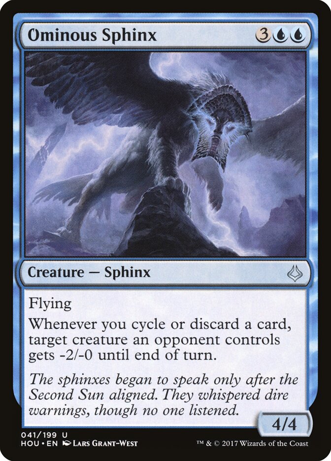 Ominous Sphinx, Hour of Devastation · 041/199