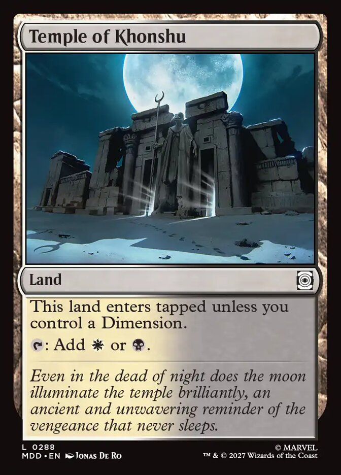 Temple of Khonshu, Marvel: Darkhold Destiny · 0288