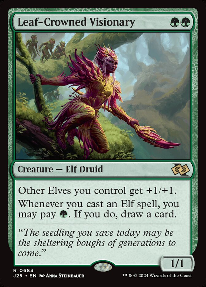 Leaf-Crowned Visionary, Foundations Jumpstart · 0683