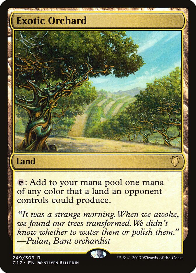 Exotic Orchard, Commander 2017 · 249/309