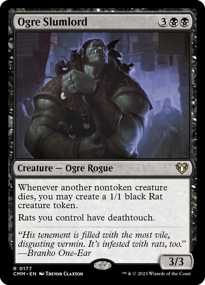 Ogre Slumlord, Commander Masters · 0177