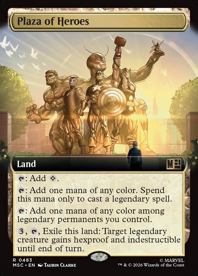 Plaza of Heroes, Marvel Super Heroes Commander · 0483