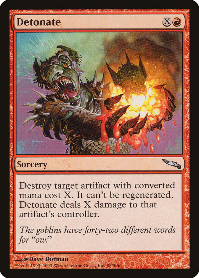 Detonate, Mirrodin · 88/306