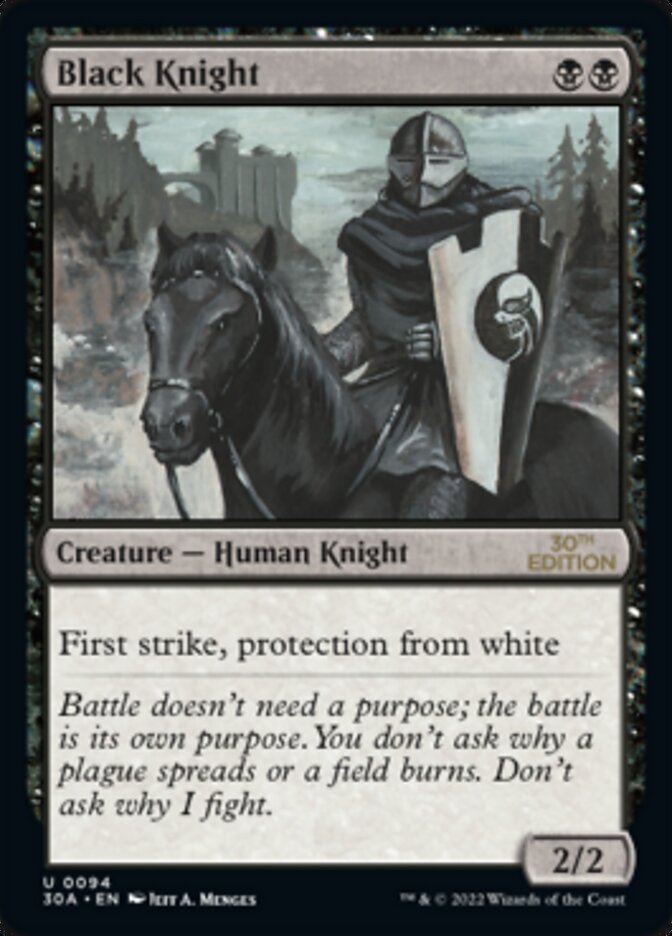 Black Knight, 30th Anniversary Edition · 094/594