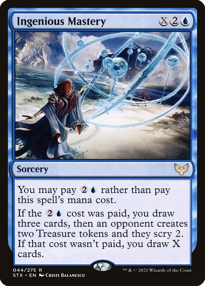 Ingenious Mastery, Strixhaven: School of Mages · 044/275