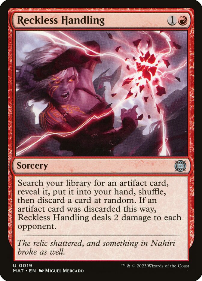 Reckless Handling, March of the Machine: The Aftermath · 0019
