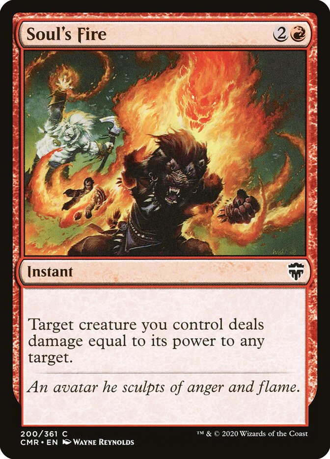 Soul's Fire, Commander Legends · 200/361