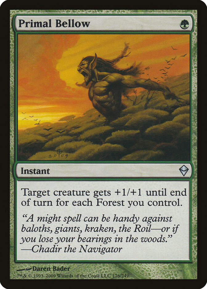 Primal Bellow, Zendikar · 176/249