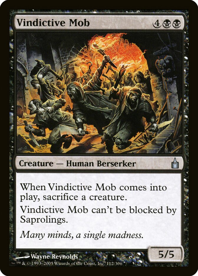 Vindictive Mob, Ravnica: City of Guilds · 112/306