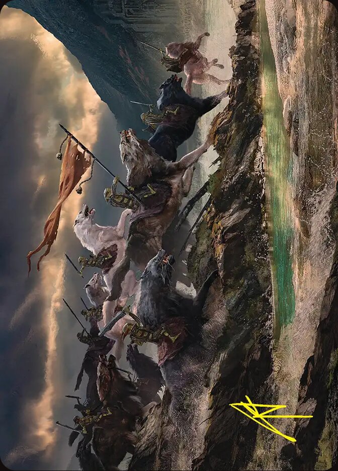 Tide of Fury and Disorder // Tide of Fury and Disorder, The Hobbit Art Series · 0053