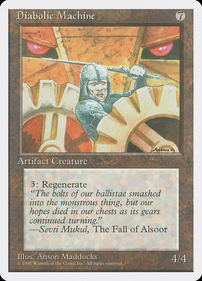 Diabolic Machine, Fourth Edition · 314