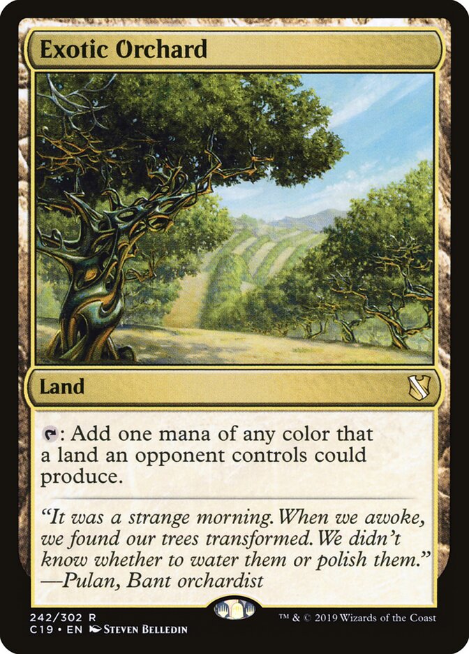 Exotic Orchard, Commander 2019 · 242/302