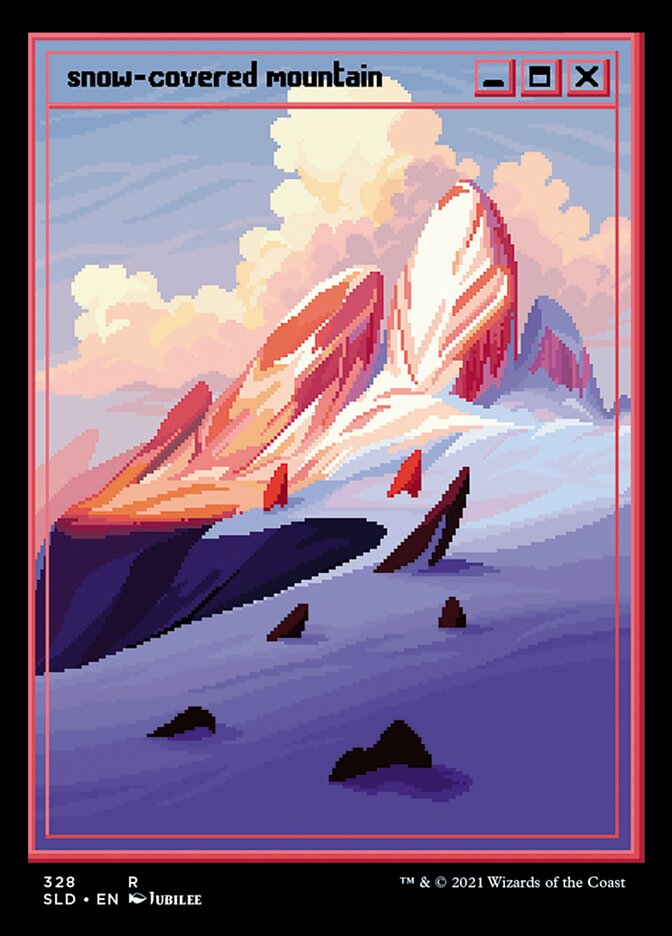 Snow-Covered Mountain, Secret Lair Drop · 328