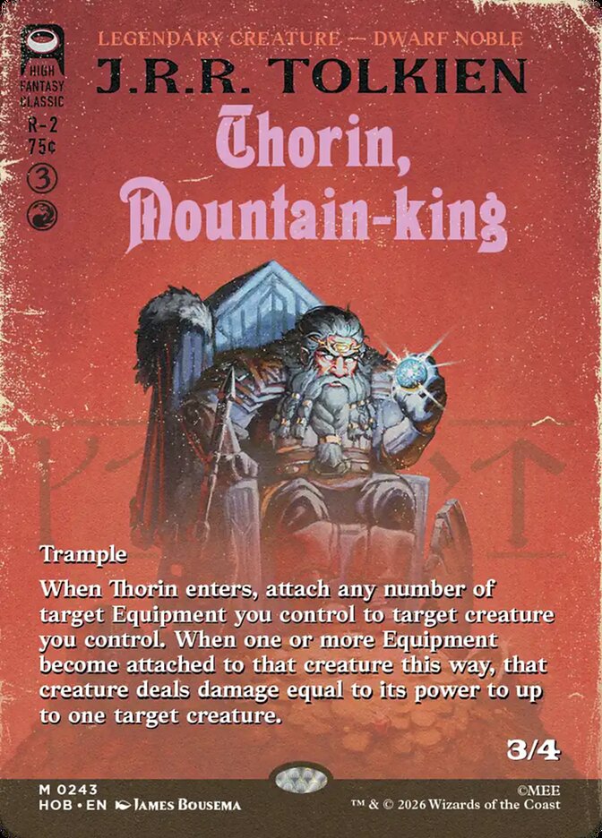 Thorin, Mountain-king, The Hobbit · 0243