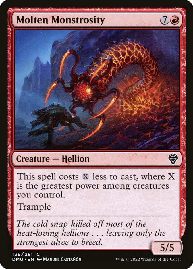 Molten Monstrosity, Dominaria United · 139/281
