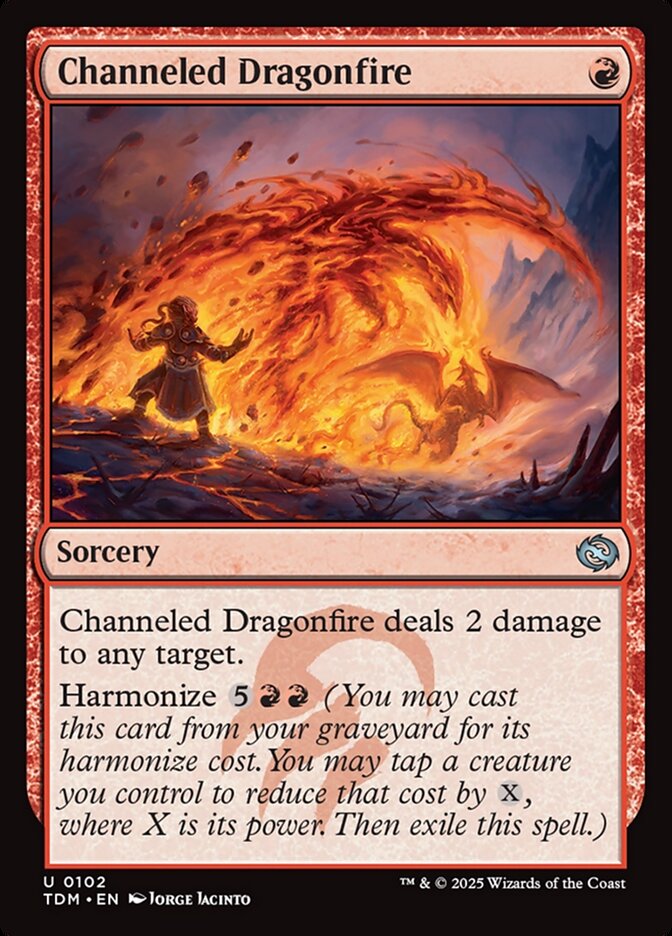 Channeled Dragonfire, Tarkir: Dragonstorm · 0102