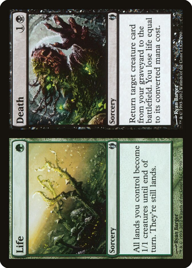 Life // Death, Duel Decks: Izzet vs. Golgari · 77/90