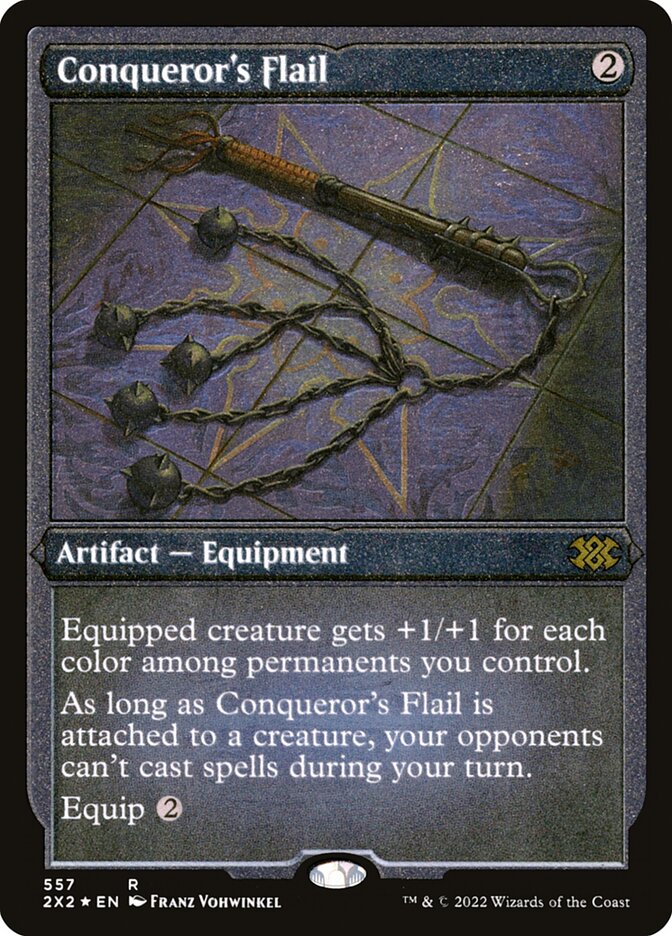 Conqueror's Flail, Double Masters 2022 · 557