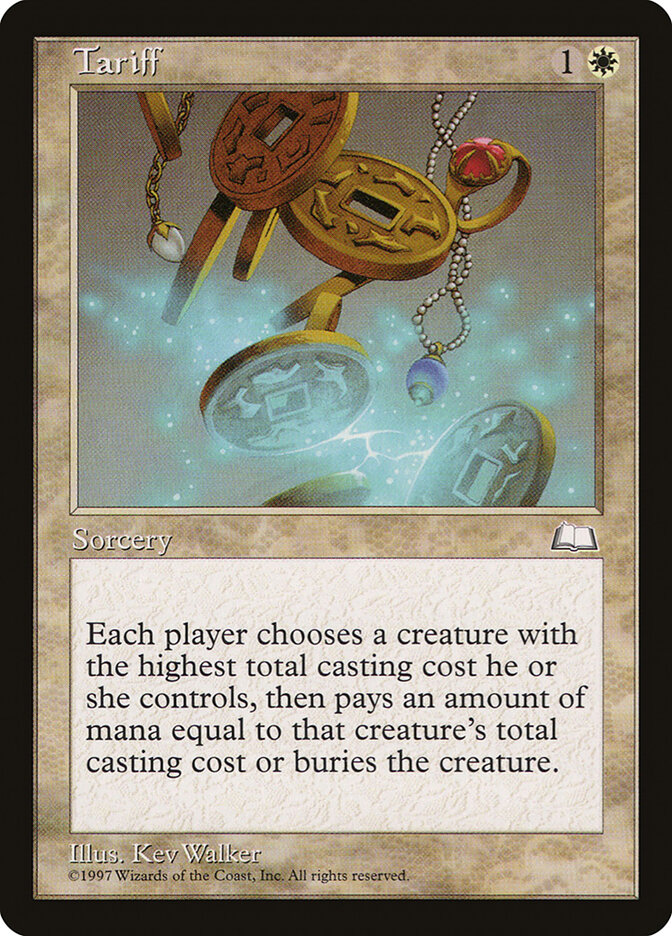 Tariff, Weatherlight · 28