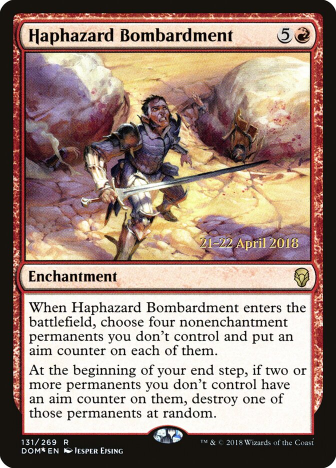 Haphazard Bombardment, Dominaria Promos · 131/269