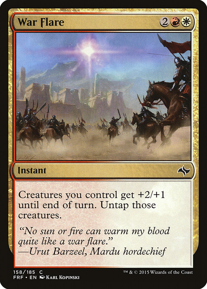 War Flare, Fate Reforged · 158/185
