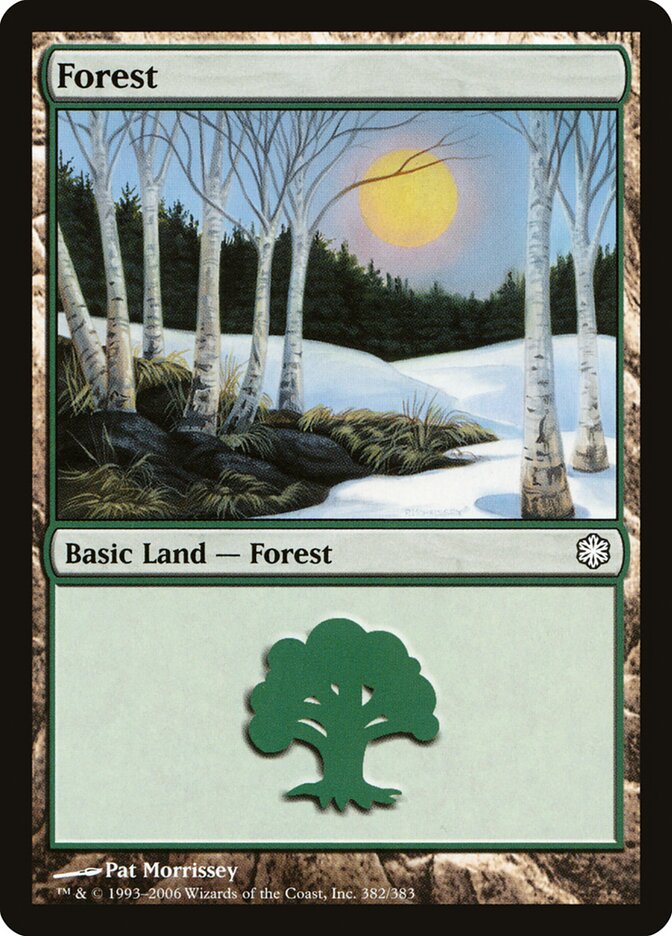 Forest, Coldsnap Theme Decks · 382