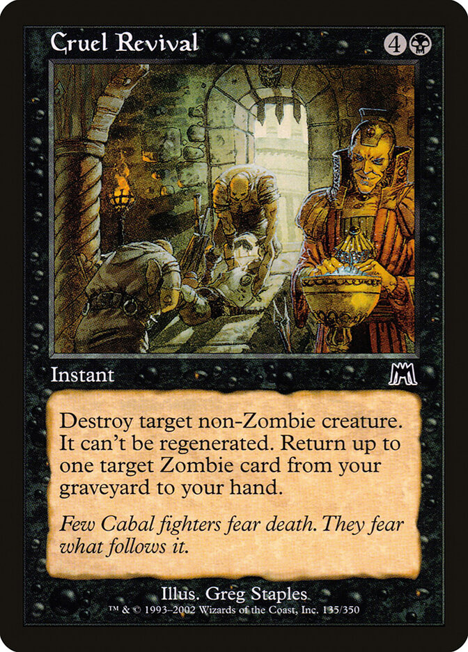 Cruel Revival, Onslaught · 135/350