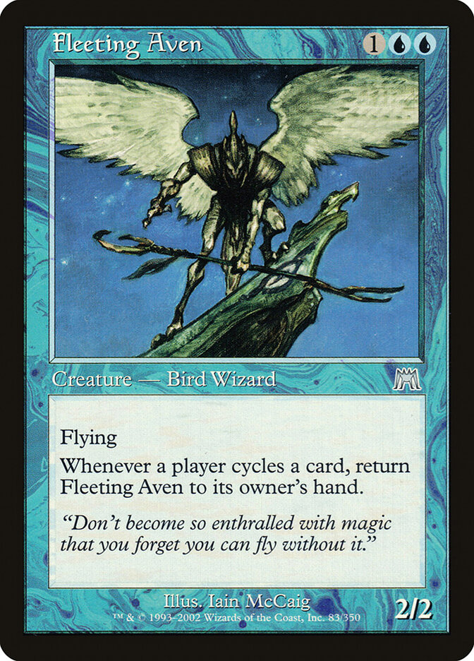 Fleeting Aven, Onslaught · 83/350