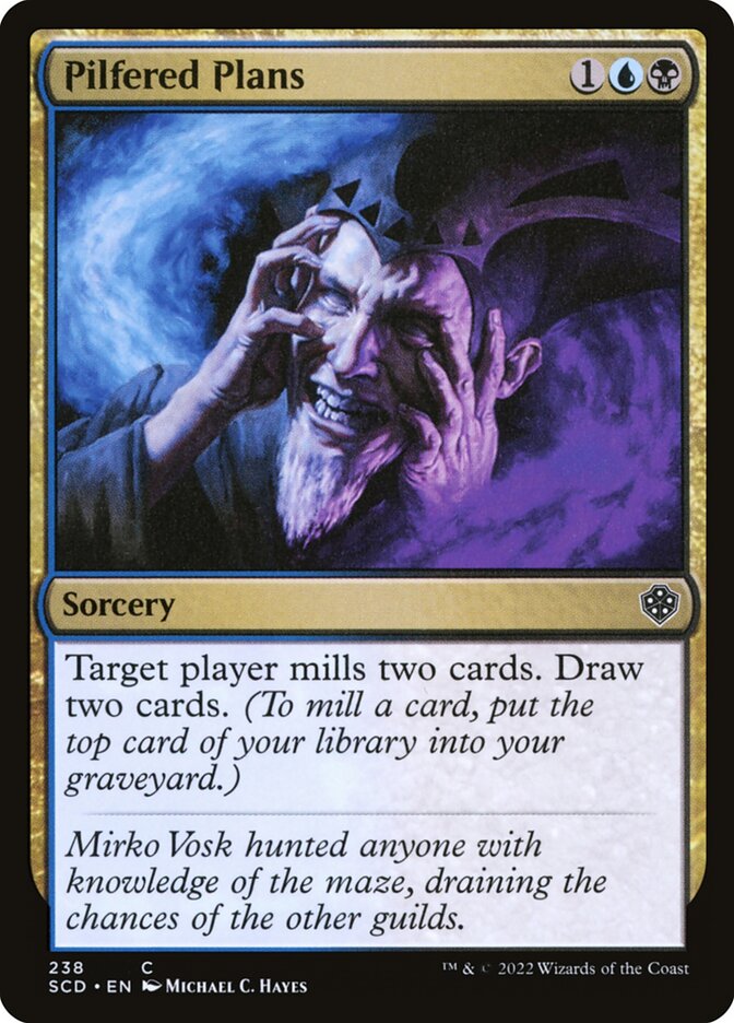 Pilfered Plans, Starter Commander Decks · 238