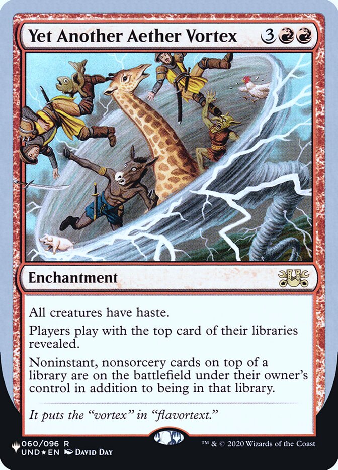 Yet Another Aether Vortex, The List (Unfinity Foil Edition) · 32