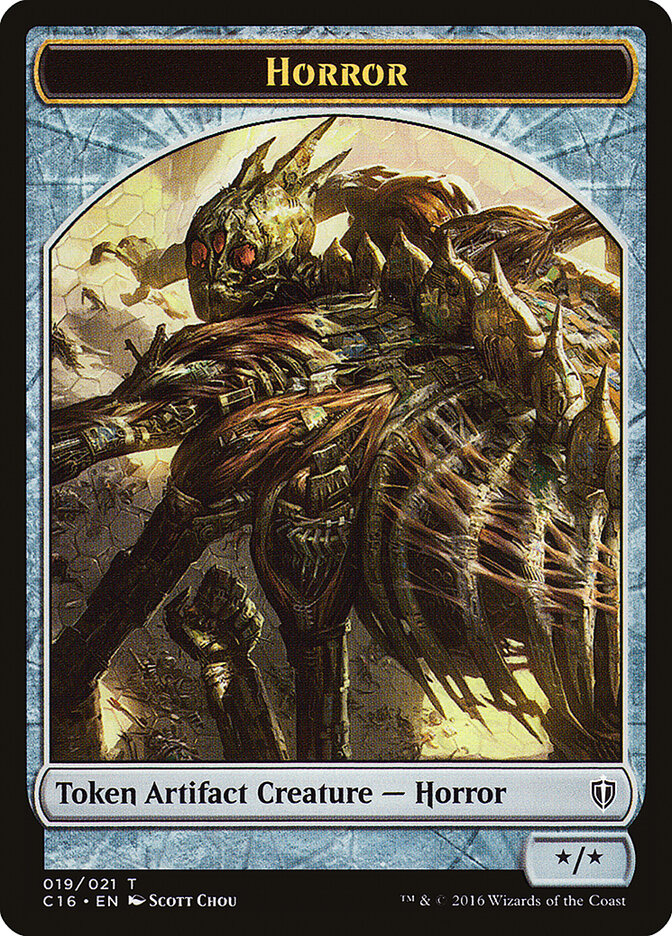 Horror, Commander 2016 Tokens · 019