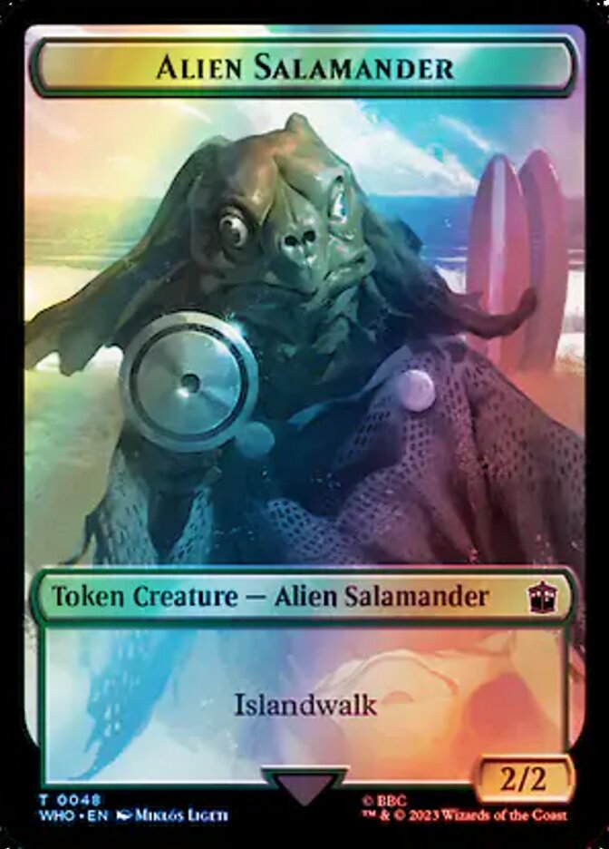 Alien Salamander, Doctor Who Tokens · 0048