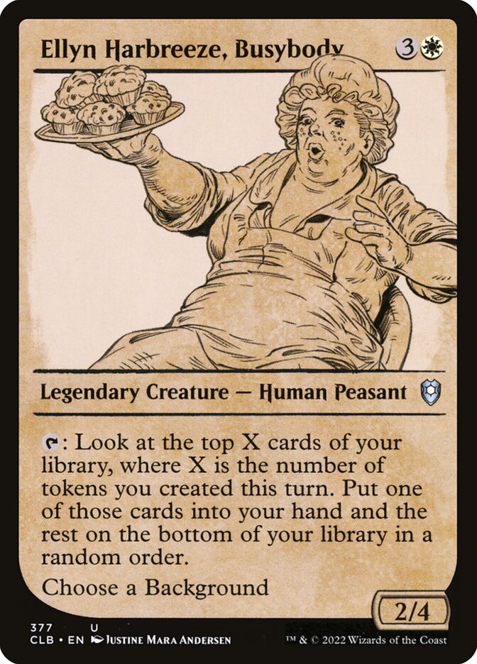 Ellyn Harbreeze, Busybody, Commander Legends: Battle for Baldur's Gate · 377