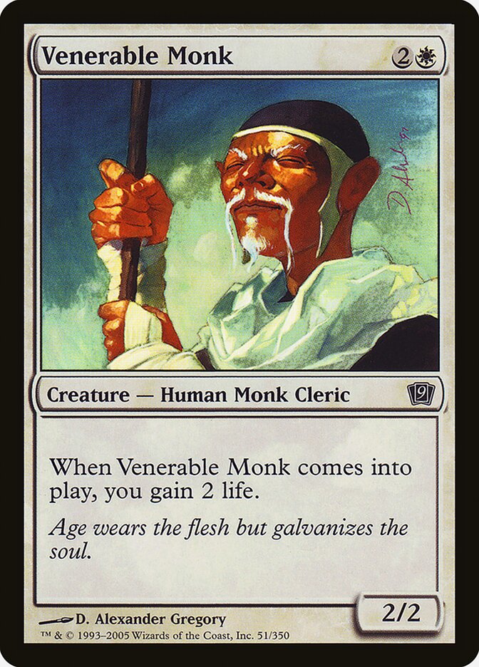 Venerable Monk, Ninth Edition · 51-star