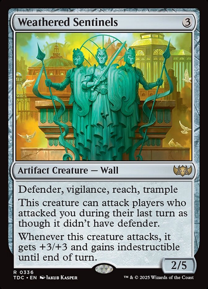 Weathered Sentinels, Tarkir: Dragonstorm Commander · 0336