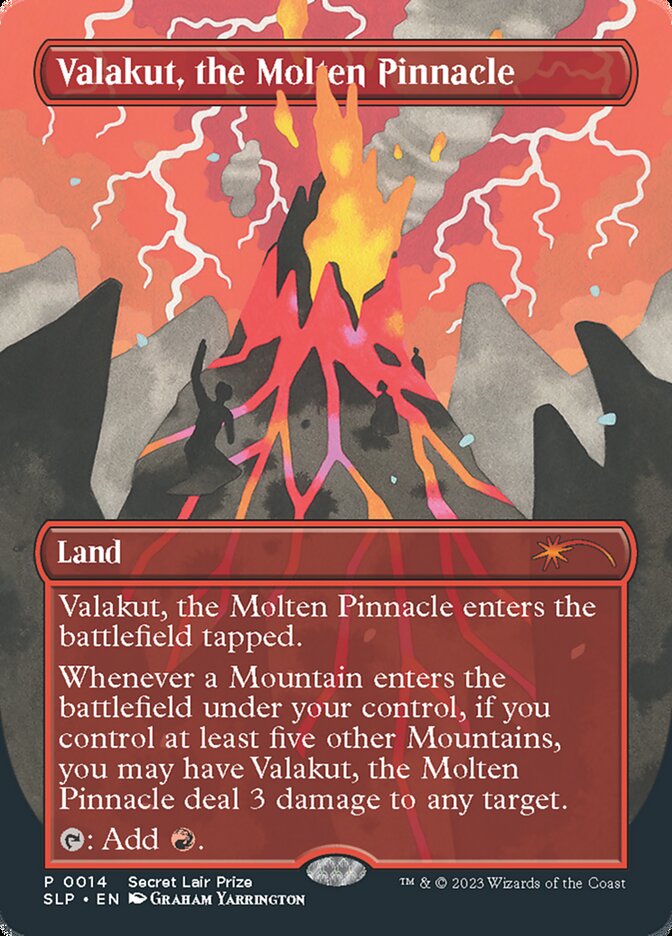 Valakut, the Molten Pinnacle, Secret Lair Promo · 014