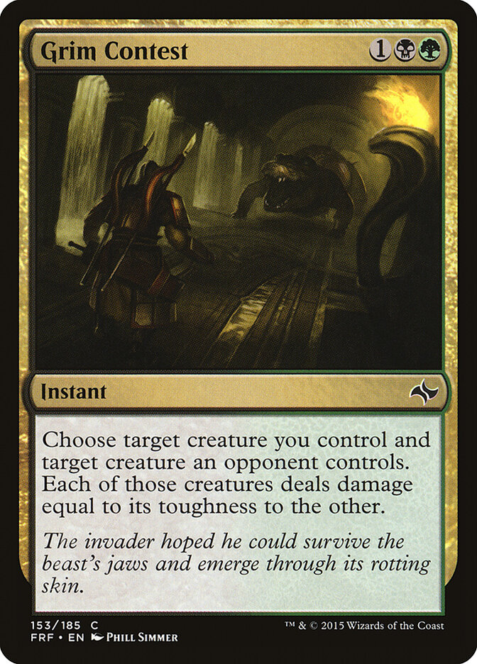 Grim Contest, Fate Reforged · 153/185